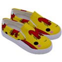 Kawaii cute Tennants Lager Can Kids  Canvas Slip Ons View3