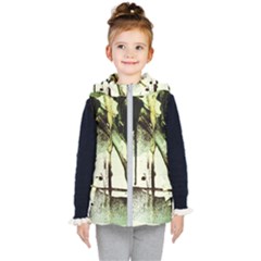 There Is No Promissed Rain 5 Kid s Hooded Puffer Vest by bestdesignintheworld