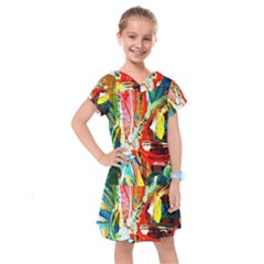 Red Aeroplane 2 Kids  Drop Waist Dress by bestdesignintheworld