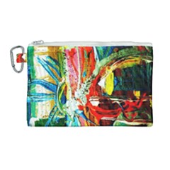 Red Aeroplane 2 Canvas Cosmetic Bag (large) by bestdesignintheworld