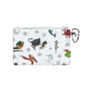 Dundgeon and Dragons Dice and Creatures Canvas Cosmetic Bag (Small) View2