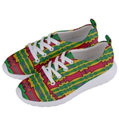 Shapes Rows Pattern                               Women s Lightweight Sports Shoes by LalyLauraFLM