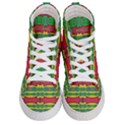 Shapes rows pattern                              Women s Hi-Top Skate Sneakers View1