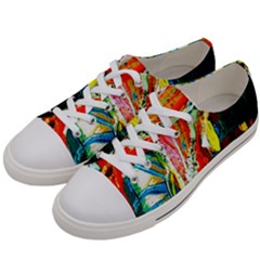 Red Aeroplane 2 Women s Low Top Canvas Sneakers by bestdesignintheworld