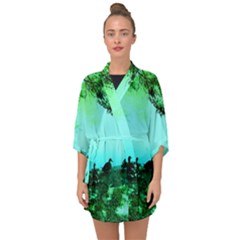 Hot Day In Dallas 36 Half Sleeve Chiffon Kimono by bestdesignintheworld