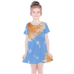 Floating Wishes Kids  Simple Cotton Dress by lwdstudio