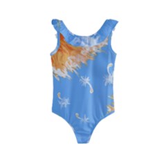 Floating Wishes Kids  Frill Swimsuit