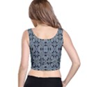 Oriental Ornate Pattern Crop Top View3