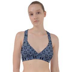 Oriental Ornate Pattern Sweetheart Sports Bra by dflcprints