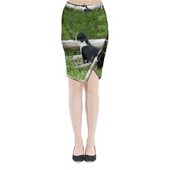 Farm Cat Midi Wrap Pencil Skirt by IIPhotographyAndDesigns