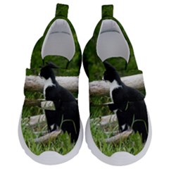 Farm Cat Velcro Strap Shoes by IIPhotographyAndDesigns