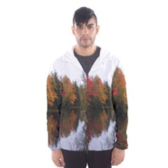 Autumn Pond Hooded Windbreaker (men)