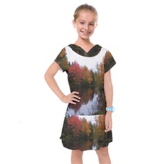 Autumn Pond Kids  Drop Waist Dress by IIPhotographyAndDesigns