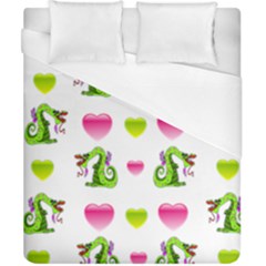 Dragons And Hearts Duvet Cover (california King Size) by IIPhotographyAndDesigns