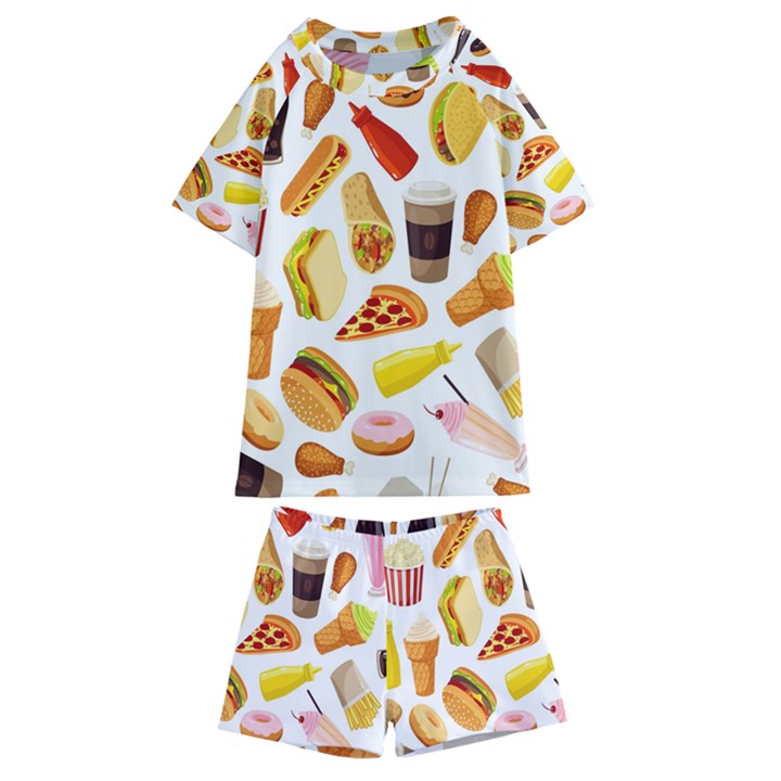 53356631 L Kids  Swim Tee and Shorts Set