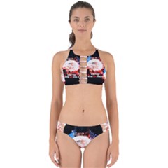 Independence Day, Eagle With Usa Flag Perfectly Cut Out Bikini Set by FantasyWorld7