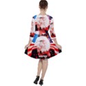 Independence Day, Eagle With Usa Flag Ruffle Dress View2