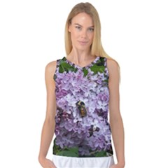 Lilac Bumble Bee Women s Basketball Tank Top by IIPhotographyAndDesigns