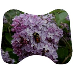 Lilac Bumble Bee Head Support Cushion