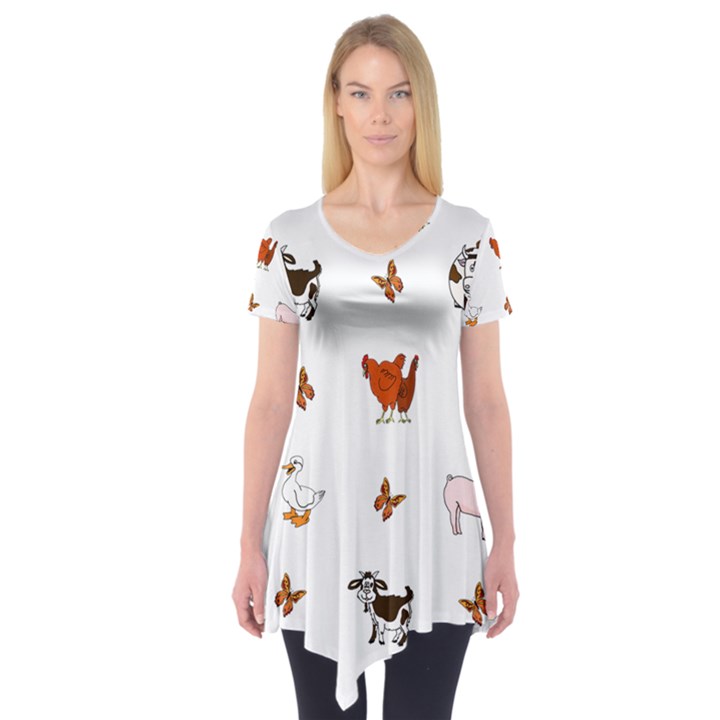 Farm Animals Short Sleeve Tunic 