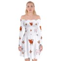 Farm Animals Off Shoulder Skater Dress View1