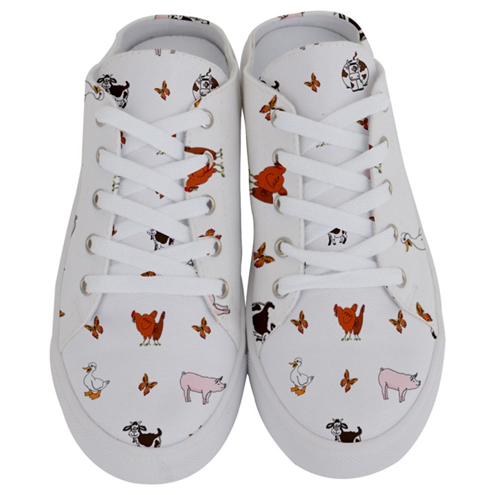 Farm Animals Half Slippers