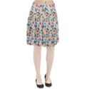 Funny Cute Colorful Cats Pattern Pleated Skirt View1