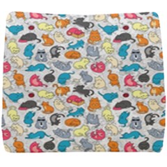 Funny Cute Colorful Cats Pattern Seat Cushion