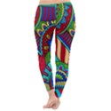 Pop Art Paisley Flowers Ornaments Multicolored 2 Classic Winter Leggings View4