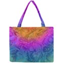 Fractal Batik Art Hippie Rainboe Colors 1 Mini Tote Bag View1