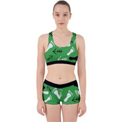 Green Work It Out Gym Set by HASHDRESS