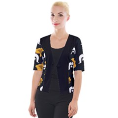 Ljp Tsi Styles Cropped Button Cardigan