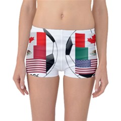 United Football Championship Hosting 2026 Soccer Ball Logo Canada Mexico Usa Boyleg Bikini Bottoms by yoursparklingshop