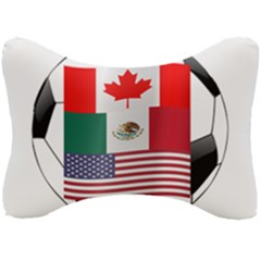 United Football Championship Hosting 2026 Soccer Ball Logo Canada Mexico Usa Seat Head Rest Cushion