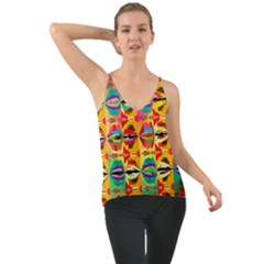 Colorful Shapes                                   Chiffon Cami