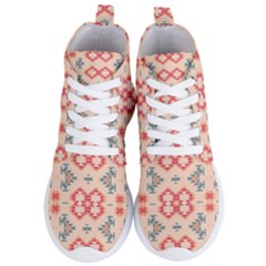 Tribal Shapes                                 Women s Lightweight High Top Sneakers