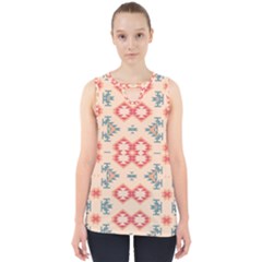 Tribal Shapes                                          Cut Out Tank Top by LalyLauraFLM