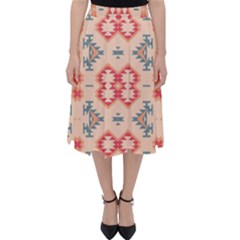 Tribal Shapes                                         Folding Skater Skirt