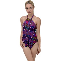 New Damasks Peacock Design Created By Flipstylez Designs Go With The Flow One Piece Swimsuit