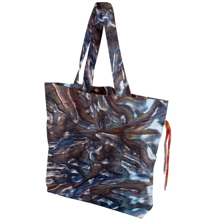 Melted metal                                 Drawstring Tote Bag