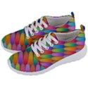 Colorful textured shapes pattern                             Men s Lightweight Sports Shoes View2