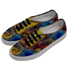 Painted Swirls                              Men s Classic Low Top Sneakers