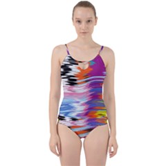 Waves                              Cut Out Top Tankini Set by LalyLauraFLM