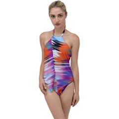 Waves                                  Go With The Flow One Piece Swimsuit