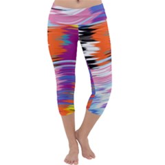 Waves                                     Capri Yoga Leggings by LalyLauraFLM