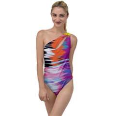 Waves                                   To One Side Swimsuit