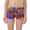 Colorful Toy Racing Cars Boyleg Bikini Bottoms View1