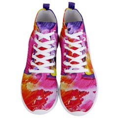 Red Purple Paint                            Men s Lightweight High Top Sneakers