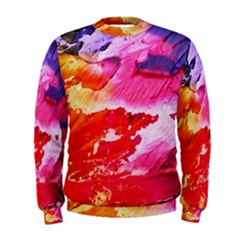 Red Purple Paint                                      Men s Sweatshirt by LalyLauraFLM