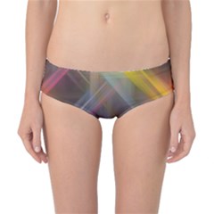 Fractals Stripes                                        Classic Bikini Bottoms by LalyLauraFLM